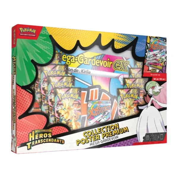 Coffret Collection Poster Premium Méga-Gardevoir M2.5 Héros Transcendants