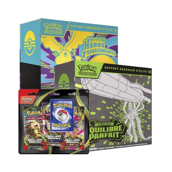 PACK 7 - ETB ME2.5 + ETB ME3 + Tripack ME3