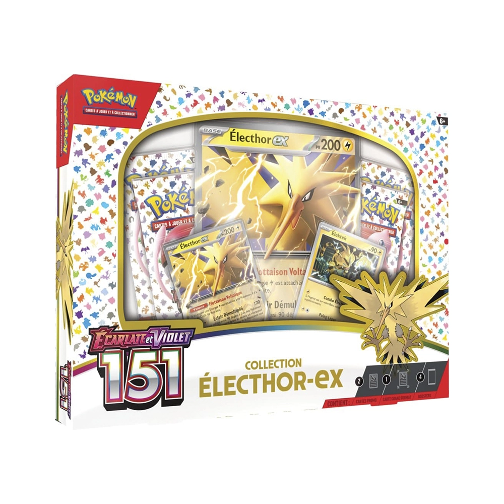 Coffret Pokémon 151 Électhor-EX